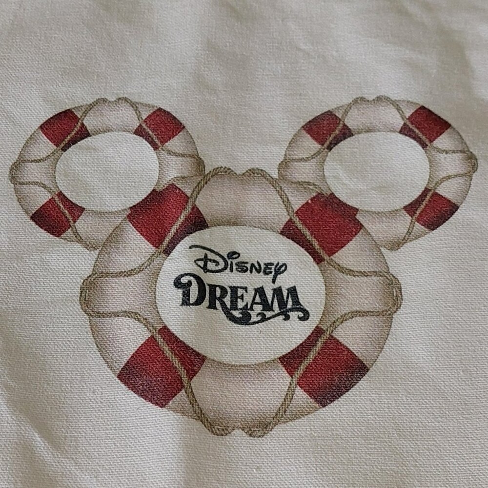 Disney Cruise Line "Dream" Canvas Tote Bag - Picture 3 of 9